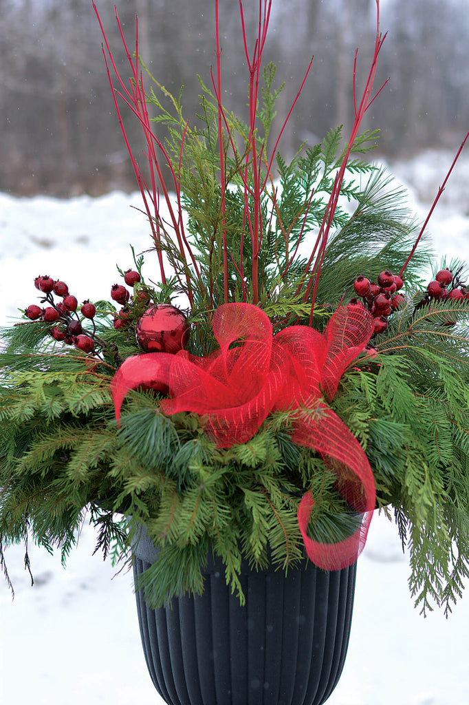 Make Your Own Festive Winter Urn!