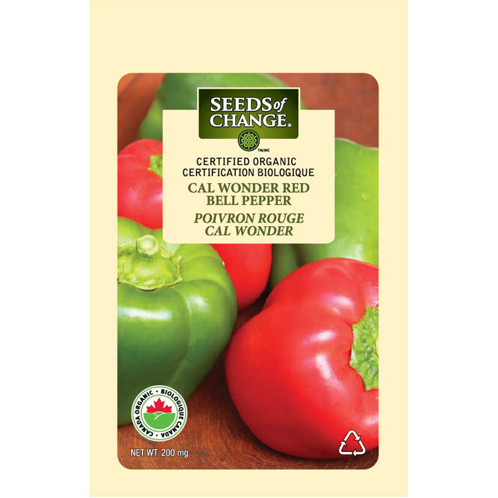 California Red Bell Pepper Front