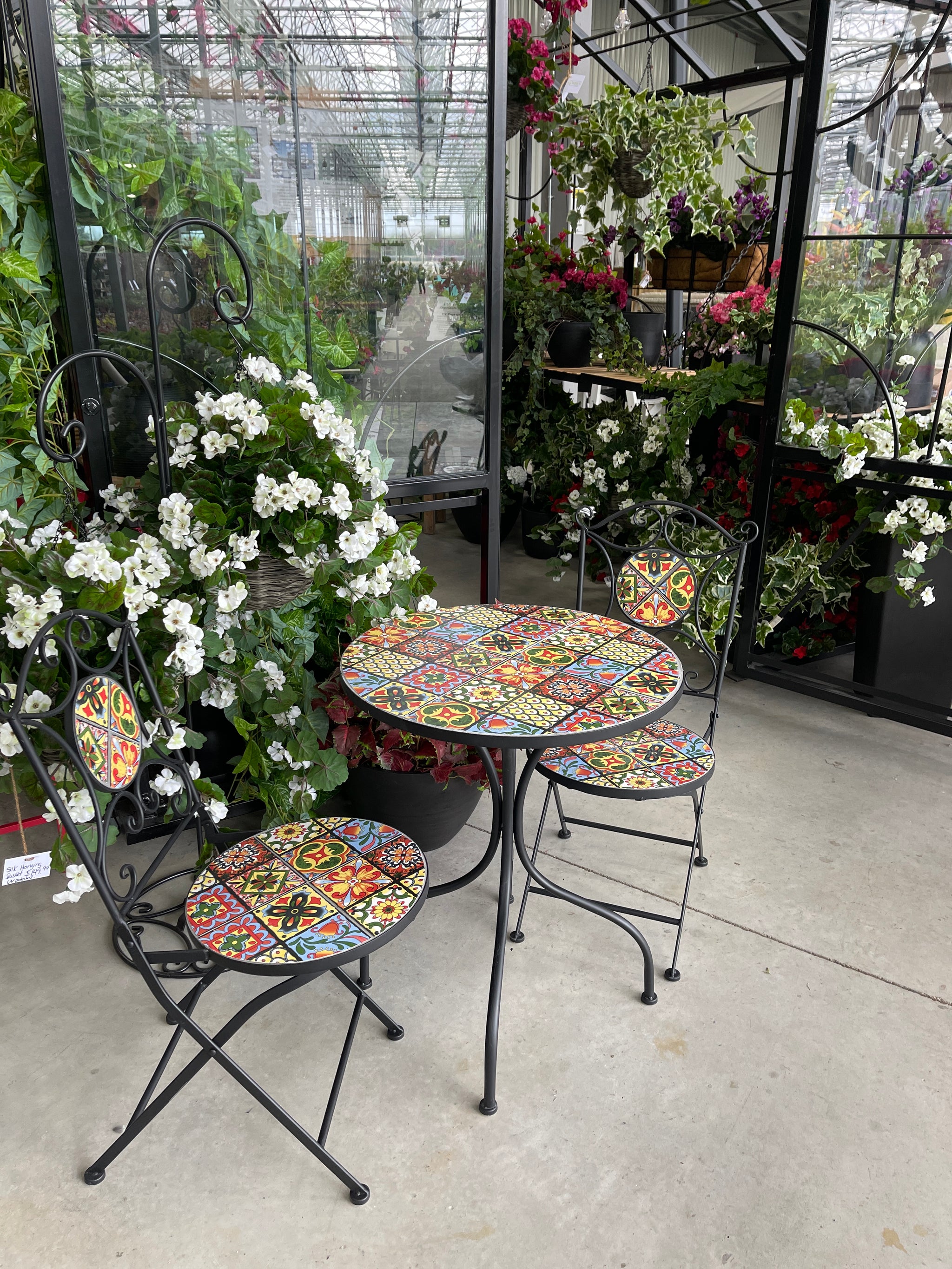Mosaic Bistro Set – Norman's Garden Gallery
